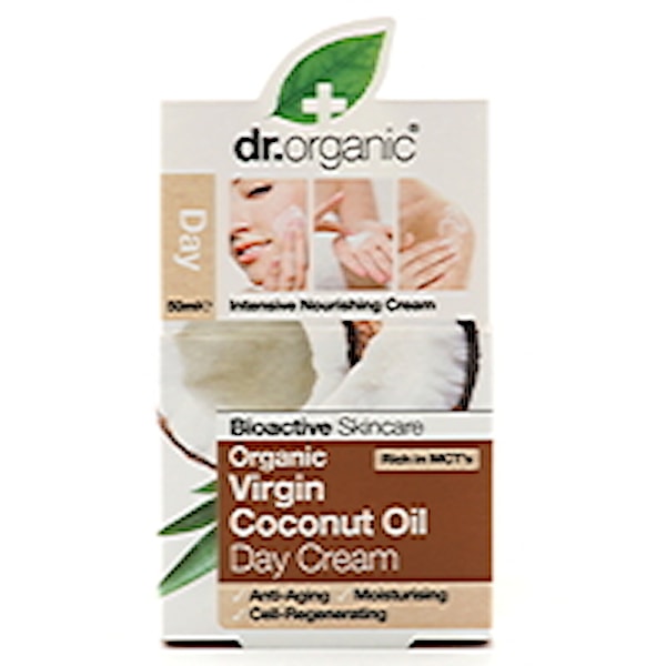 Dr Organic Virgin Coconut Oil Day Cream, 50 ml