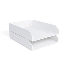 Pinottava Kirjeteline 2 kpl. Valkoinen Bigso Box of Sweden