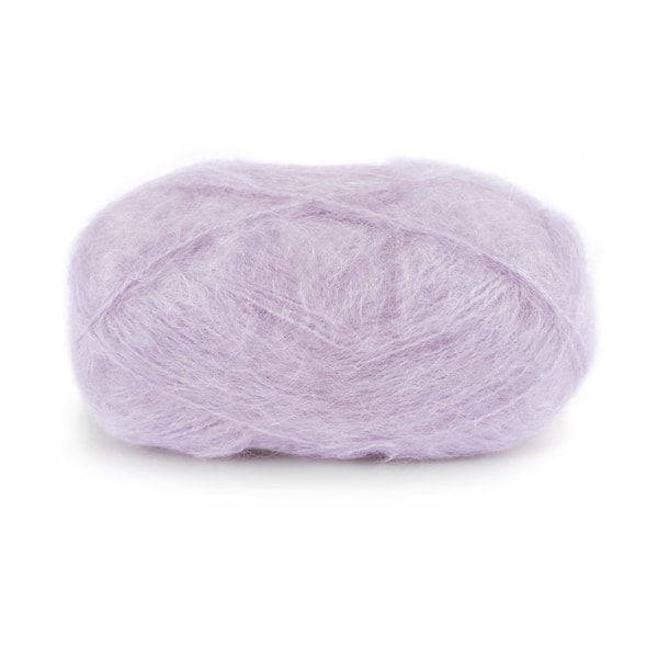 Dale Garn Line Langmo Påfugl Mohair Mix 50 g Lys lavendel 7919