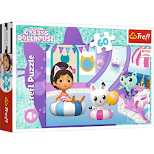 Pussel Gabby at the pool 60 bitar, Trefl