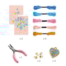 Pärlset Armband Vänskapshjärtan Djeco