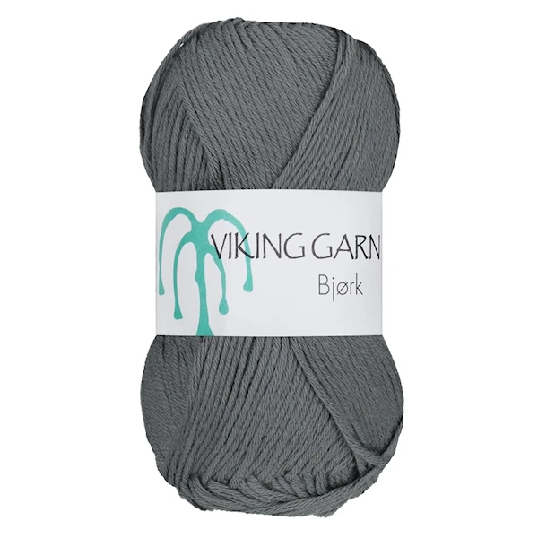 Bjørk 50 gr Grå 515 Viking Garn
