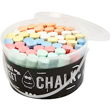 Stort set med gatukritor 50 st Creativ Company