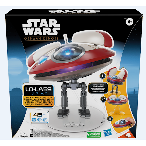Star Wars Elektronisk Droid-leke L0-LA59 Lola Animatronic Edition -  Actionfigurer
