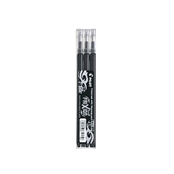 Patron PILOT Frixion 0,7mm Svart 3/FP