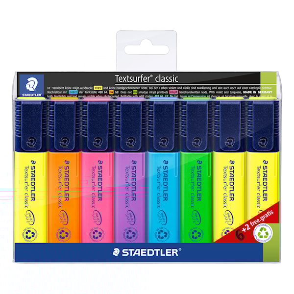 Overstrykningspenn Textsurfer (6+2) Limited Edition Staedtler