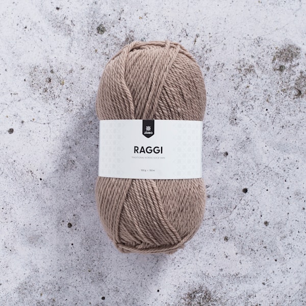 Raggi Garn Ullmix 100 g Mullvad (15117) Järbo
