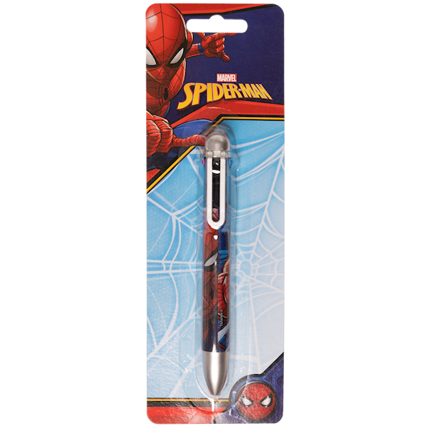 Euromic SPIDERMAN multi-col. pen on blistercard
