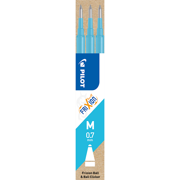 Refill Pilot Frixion 0,7 lys blå (3)