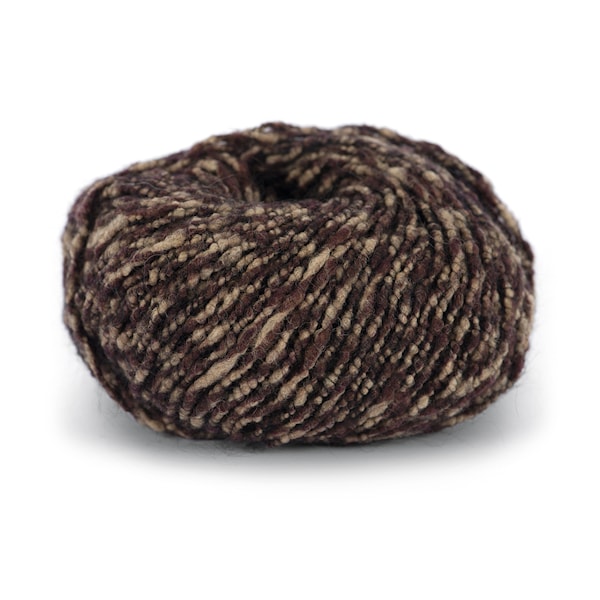 Knit At Home Soft Superkid Lanka Mohair Villa Mix 50 g ruskea/beige meleerattu 1007