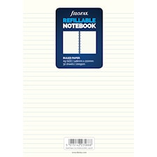 Muistikirja A5 Refill, Viivoitettu Filofax