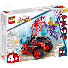 Miles Morales: Spider-Manin Trike-moottoripyörä LEGO® Spidey (10781)