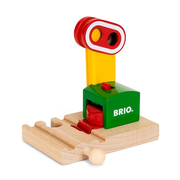 Magnetisk signal, Brio Träjärnväg (33868) pikkuautot ja Magnetisk signal, Brio Träjärnväg (33868) pikkuautot ja