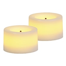 LED Värmeljus 2-pack Waxy