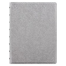Filofax Notebook A5 Saffiano Sølv