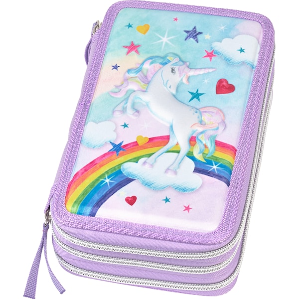 Faber Castell Triple Pencil Case - Unicorn