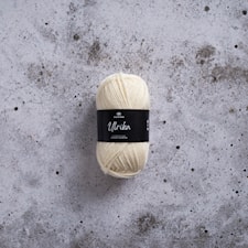 Ulrika Villalanka 50 g Valkaisematon Svarta Fåret