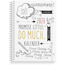 Ukekalender 2026 A5 Doodle GRIEG