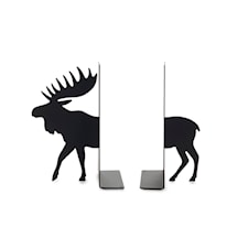 Kirjatuki Moose Musta Metalli