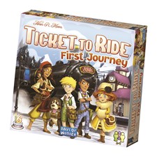 Ticket To Ride, First Journey, Lastenpeli