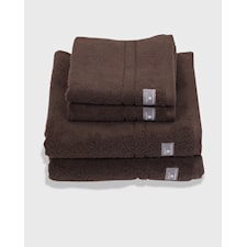 GANT Home Premium Terry Towel 100% Bomull 50 x 70 cm Bark Brown