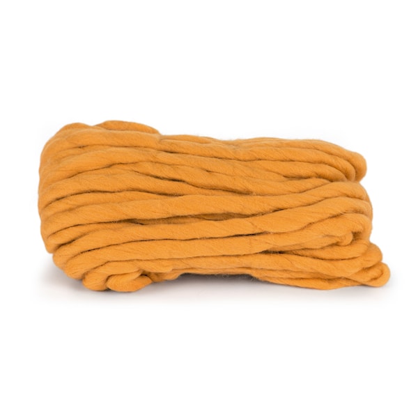 Knit At Home Chunky Wool Ullgarn 200 g Varmgul 937