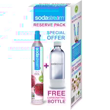 Sodastream Hiilidioksidipullo Ja Juomapullo Lisäosasetti