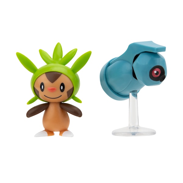 Pokemon Battle Figure Chespin and Beldum