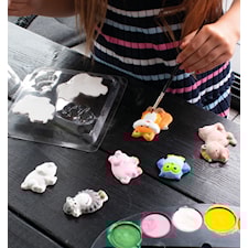 Gjutform Gips 4 Skogsdjur, Playbox