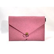 Laptopfodral i filt 13" Rosa