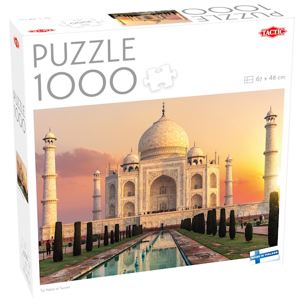 Taj Mahal i Solnedgång Pussel 1000 Bitar Tactic