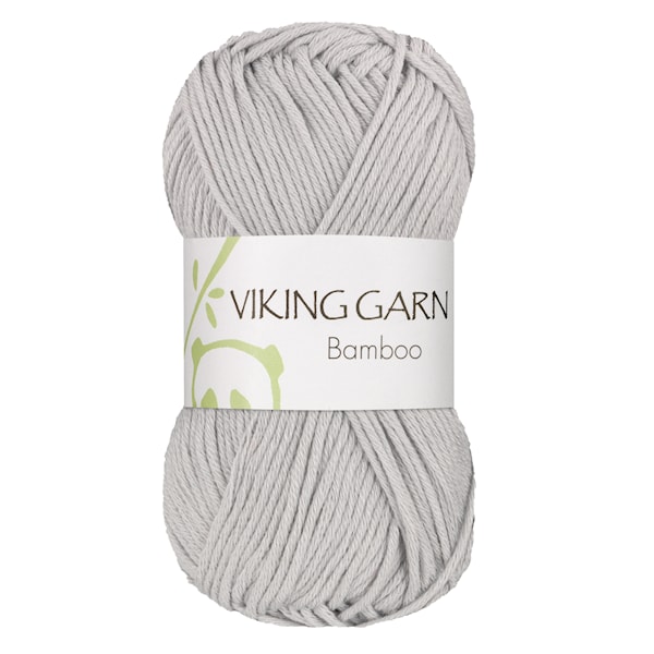 Bamboo 50 g Lys gå 613 Viking Garn