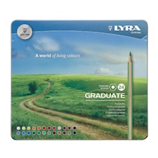 Lyra Graduate färgpenna 24-pack