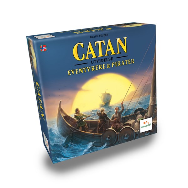 Spill Catan: Eventyrere og Pirater (NO)