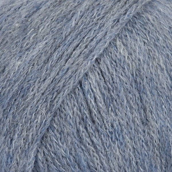 Sky Mix Garn Alpakkamiks 50 g Jeans Blue 012 Drops