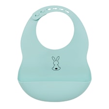 Nattou Soft Silicone Haklapp, Ljusblå