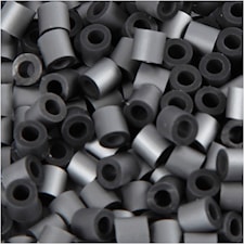 Nabbi- putkihelmet, koko 5x5 mm, aukon koko 2,5 mm, medium, hopea (32262), 6000 kpl/ 1 pkk