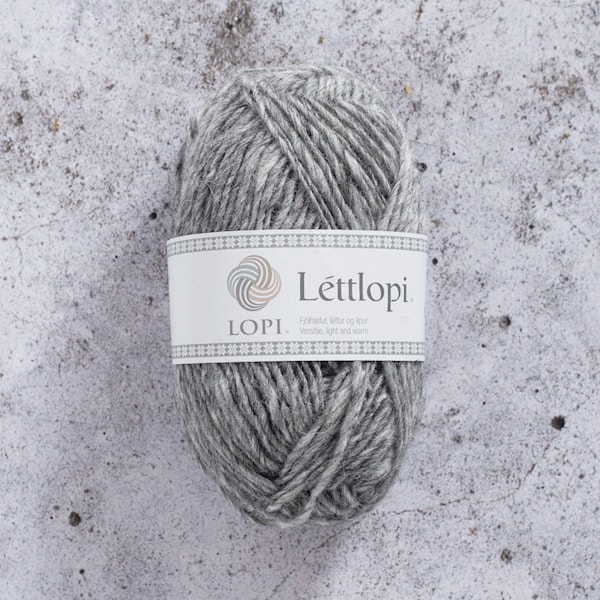 Léttlopi Ullgarn 50 g Grå (0056) Istex