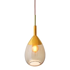 Ebb & Flow Lute Taklampa D: 22 H: 49 cm Golden Smoke