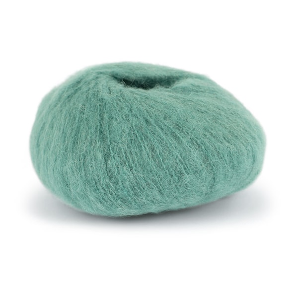 Du Store Alpacka Faerytale Garn 50 g Ljus sjögrön 780