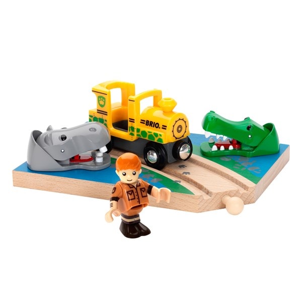 Safari Crossing Brio Träjärnväg - leksaksbilar & fordon Safari Crossing Brio Träjärnväg - leksaksbilar & fordon