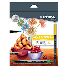 Aqua Brush Duo märkpennor 12-pack Lyra