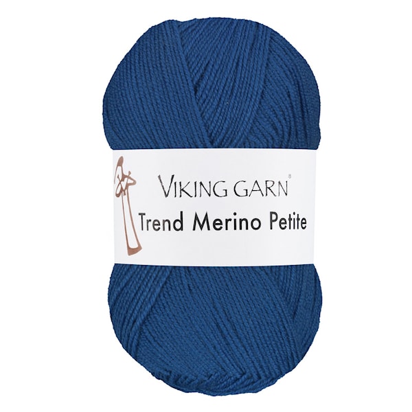 Trend Merino Petite 50 g Hvit 300 Viking Garn