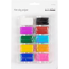 Polymerlera fine clay 10-pack Creativ Company