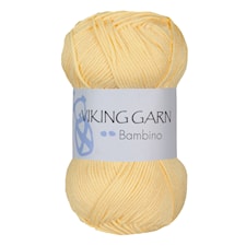 Bambino 50 g vaaleankeltainen Viking Garn