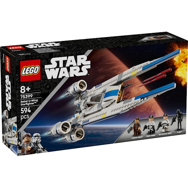 LEGO Star Wars 75399 Opprørernes U-Wing Starfighter -  Byggesett - Plast
