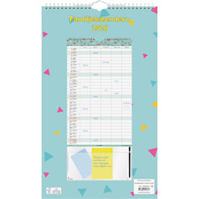 Familjekalender 5 kolumner Helår 2026 Almanacksförlaget