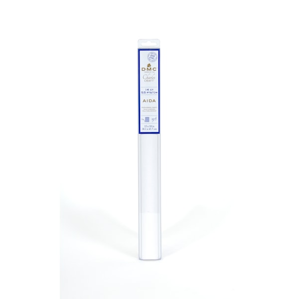 Aida Broderivev 55 ruter/10 cm 38,1 x 45,7 cm Hvit DMC