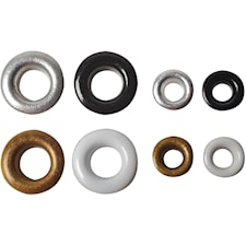 Niitit, Kork. 2,9+3,15 mm, halk. 5+8 mm, aukon koko 3,2+4,8 mm, 120 kpl/ 1 pkk