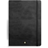 Notebook Deluxe A5 Blank Black Burde